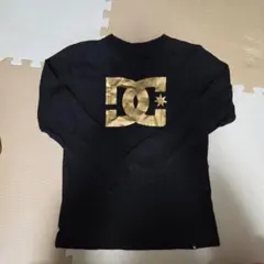 DCロゴ 長袖カットソー ブラック