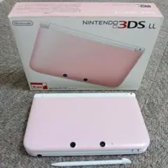 ☆発色良好☆箱説あり☆ Nintendo 3DSLL ピンク×ホワイト