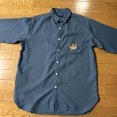 長袖シャツ　刺繍