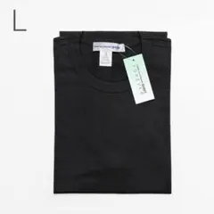 【新品未使用】コムデギャルソンシャツ フォーエバー ロゴTシャツ 黒 Lのサムネイル
