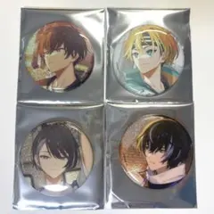 文豪ストレイドックス 文スト 缶バッジ 入場者特典 原作 アニメ 4つ