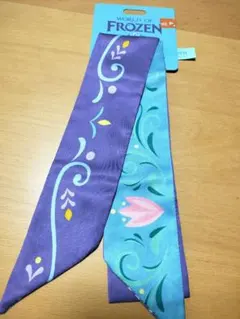 香港ディズニー限定　アナ雪　リボン　スカーフ　バッグチャーム 香港ディズニー限定 アナ雪 リボン スカーフ バッグチャーム