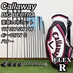 キャロウェイ ビッグバーサ メンズ ゴルフクラブ 初心者 入門 R 右 14本