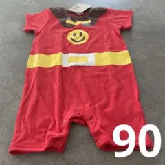 アンパンマン　なりきり　ロンパース　ハロウィン　半袖　90