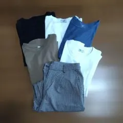 レディース服６点まとめ売り　Tシャツ5枚、パンツ1本