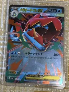 ポケモンカード スタートデッキ100 メガオーダイルEX ノーマル 美品