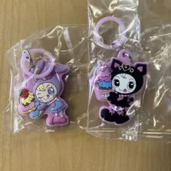 メゾピアノ　ぷっくりめじるしアクセサリー　ガチャガチャ