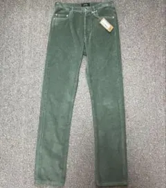 A.P.C JEAN STANDARD コーデュロイ　グリーンのサムネイル