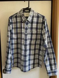 アバクロ　メンズ　チェックシャツ　M