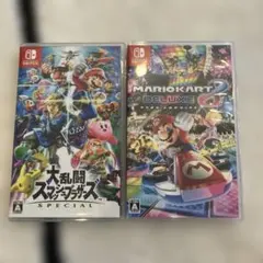 スマブラSP マリオカート8 デラックス Switchソフト 2点セット