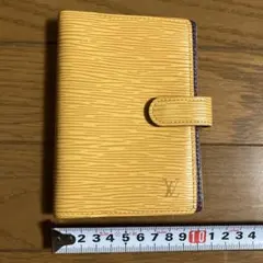 イエロー エピ・レザー手帳