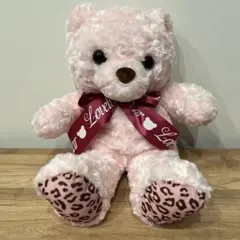 くまのぬいぐるみʕ•ᴥ•ʔ45㎝ ✨ピンク
