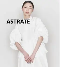 ＜ASTRAET＞CO コンビ ハイネック ボリュームスリーブカットソーのサムネイル