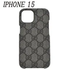 新品 未使用 GUCCI ジャンボ GG iPhone15 スマホケース 黒 新品 未使用 GUCCI ジャンボ GG iPhone15 スマホケース 黒