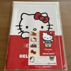 新品未使用　ハローキティ　文具4点セット