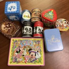 ディズニーデザイン空き缶10個セット