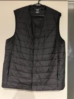 ユニクロ　UNIQLO ダウン　ベスト　ブラック　Lサイズ