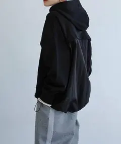 FASHIRU back switching sweat hoodie