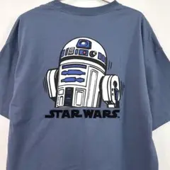 新品 スターウォーズ Tシャツ R2-D2 半袖 メンズＬ　ディズニーコラボ