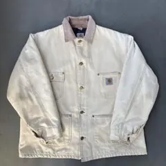 USA製　カーハート　ミシガンチョアコート カバーオール　デトロイトジャケット