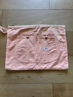 Lee コーデュロイ ポーチ ピンクのサムネイル