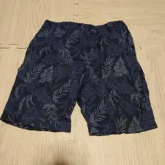 キッズL UNIQLO キッズ 半ズボン ネイビー 135-145cm