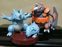 立体ポケモン図鑑 サイホーン サイドン ドサイドン ポケモン立体図鑑 フィギュア