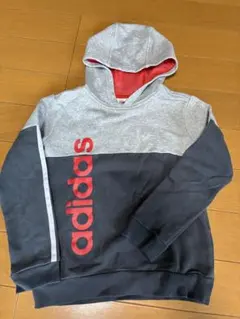 adidas フード付きパーカー 7-8Y