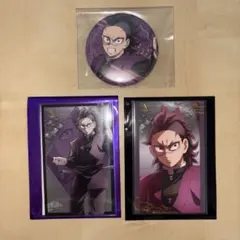 鬼滅の刃 無限城編 ランダム缶バッジ ランダムフォトカードA・B 玄弥