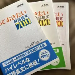 やっておきたい英語長文　3冊セット