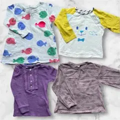 90〜100 女の子　長袖Tシャツ　ワンピース　【ラルフローレン】【グラニフ】