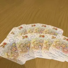 東京ディズニーシー 20周年 ステッカー 10枚セットダッフィーアンドフレンズ