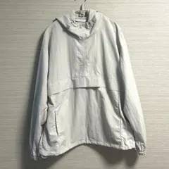 Lugnoncure フード付きプルオーバーライトグレーのサムネイル