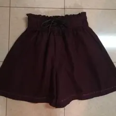 ※新品タグ有✨ axesレースアップキュロット