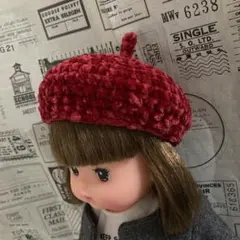 ベレー帽★メルちゃん・ソランちゃん達用