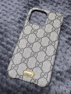 Gucci GGパターン ソフト 14promaxケース グレー Gucci GGパターン ソフト 14promaxケース グレー - メルカリ