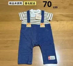 10. 新品　トミカ　半袖ロンパース カバーオール　70cm 車　男の子