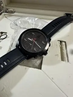 【ジャンク】Jacob&co ジェイコブ　47mm ブラックダイヤモンド　赤西着のサムネイル