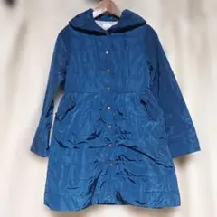 ネイビー 中綿コート