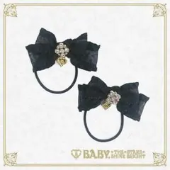 ミニフリル♡リボンゴム②のサムネイル