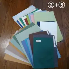 【うぽぽ33様専用】椅子の生地　張地　 サンプル　12枚+13枚