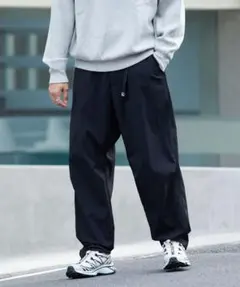 FREAK'S STORE ワイドシルエット ナイロン クライミングパンツ