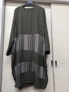 confeito オシャレデザイン チュニック ワンピース ゆったりサイズ