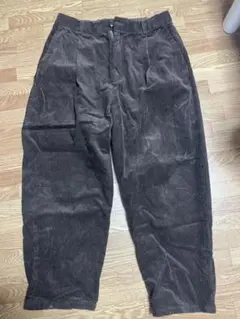 古着　BEAMS.  コーデュロイパンツ　ブラウン　L