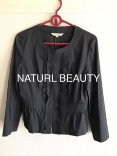 NATURAL BEAUTY ノーカラージャケットのサムネイル