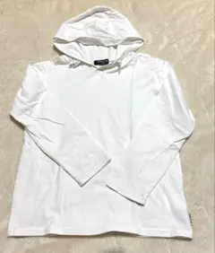 COMME CA ISM 長袖カットソー　ホワイト