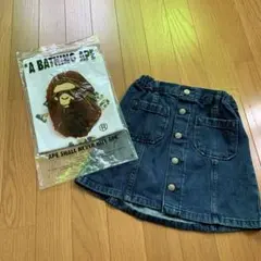 2025年最新】A BATHING APE 子供用スカートの人気アイテム - メルカリ