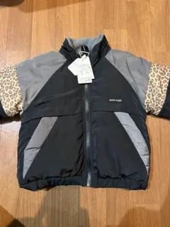 petit main 撥水加工 裏フリース切替 中綿ジャケット