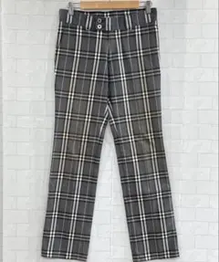 Burberry Blacklabelチェック柄パンツ　ノバチェックのサムネイル