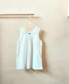 ＊サマンサモスモス＊レース襟タンクトップ＊ノースリーブ＊カットソー